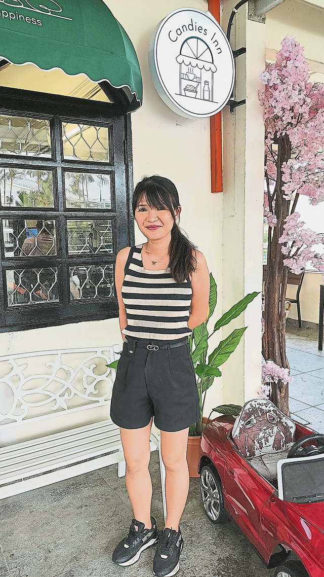 Candies Inn创办人黄珼莎(Sandi)。