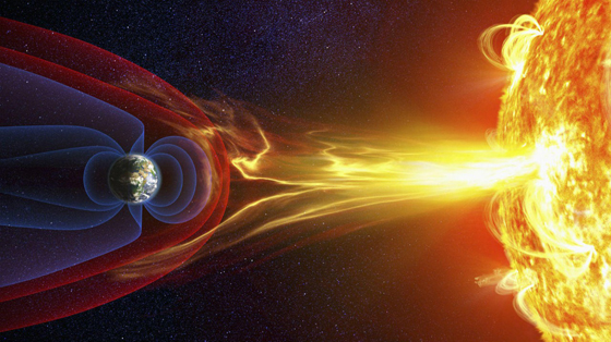 在地磁暴影响之下,太空站可能因大气拖拽造成轨道高度下降,卫星导航设备的定位误差增大,航空飞行将面临通信环境变差和跨极区辐射的双重风险。