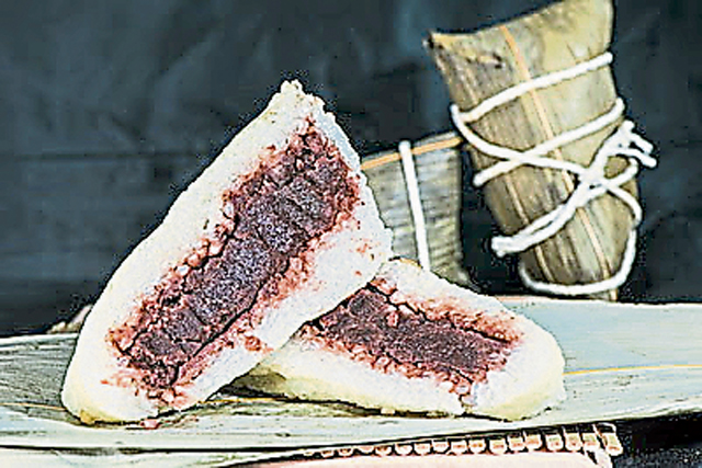 7豆沙粽