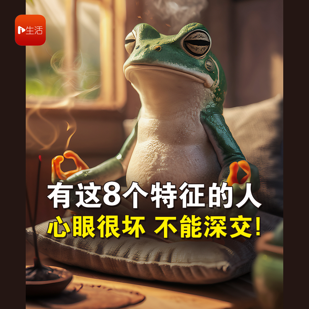 有这8个特征的人,心眼很坏,不能深交!
