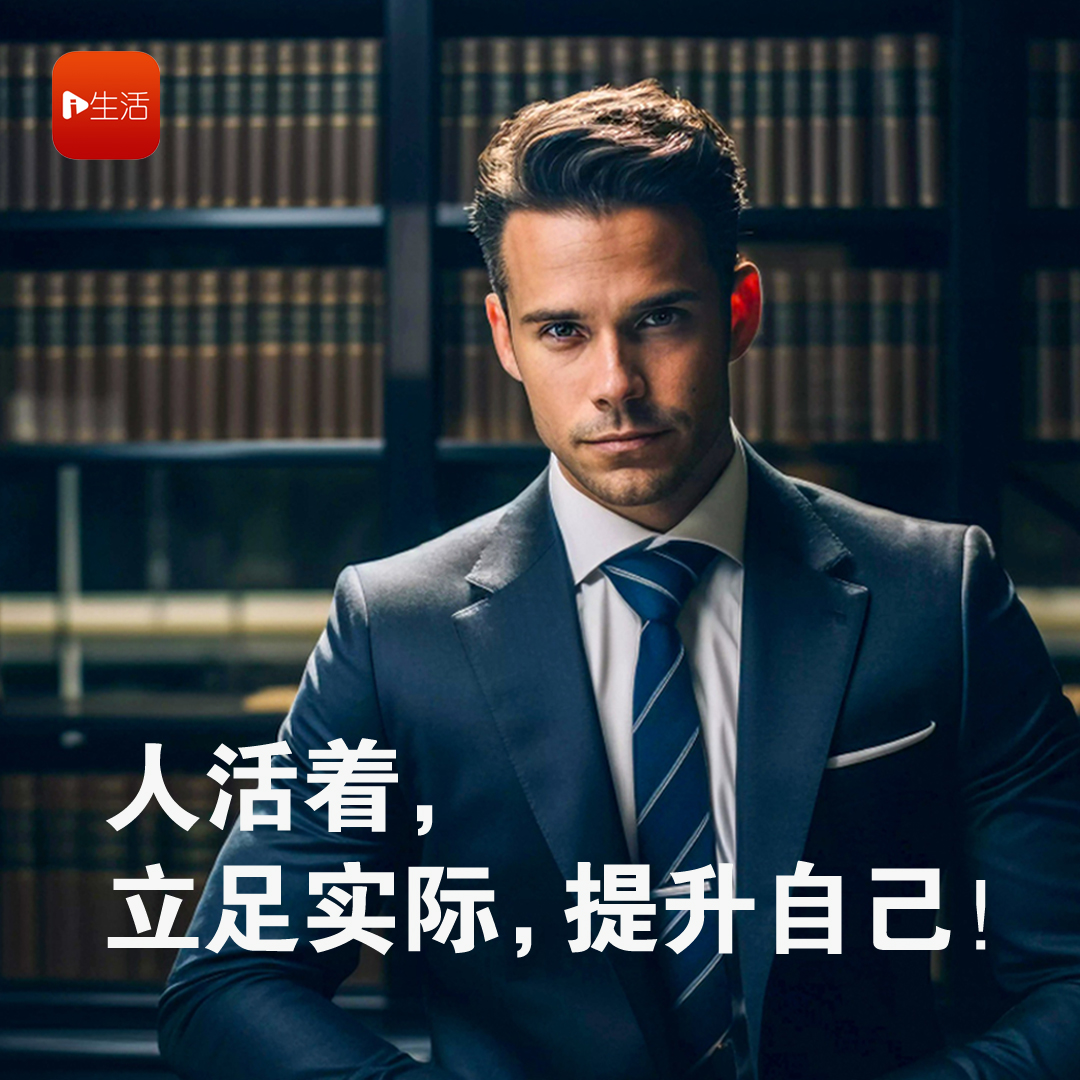 人活着，立足实际，提升自己！