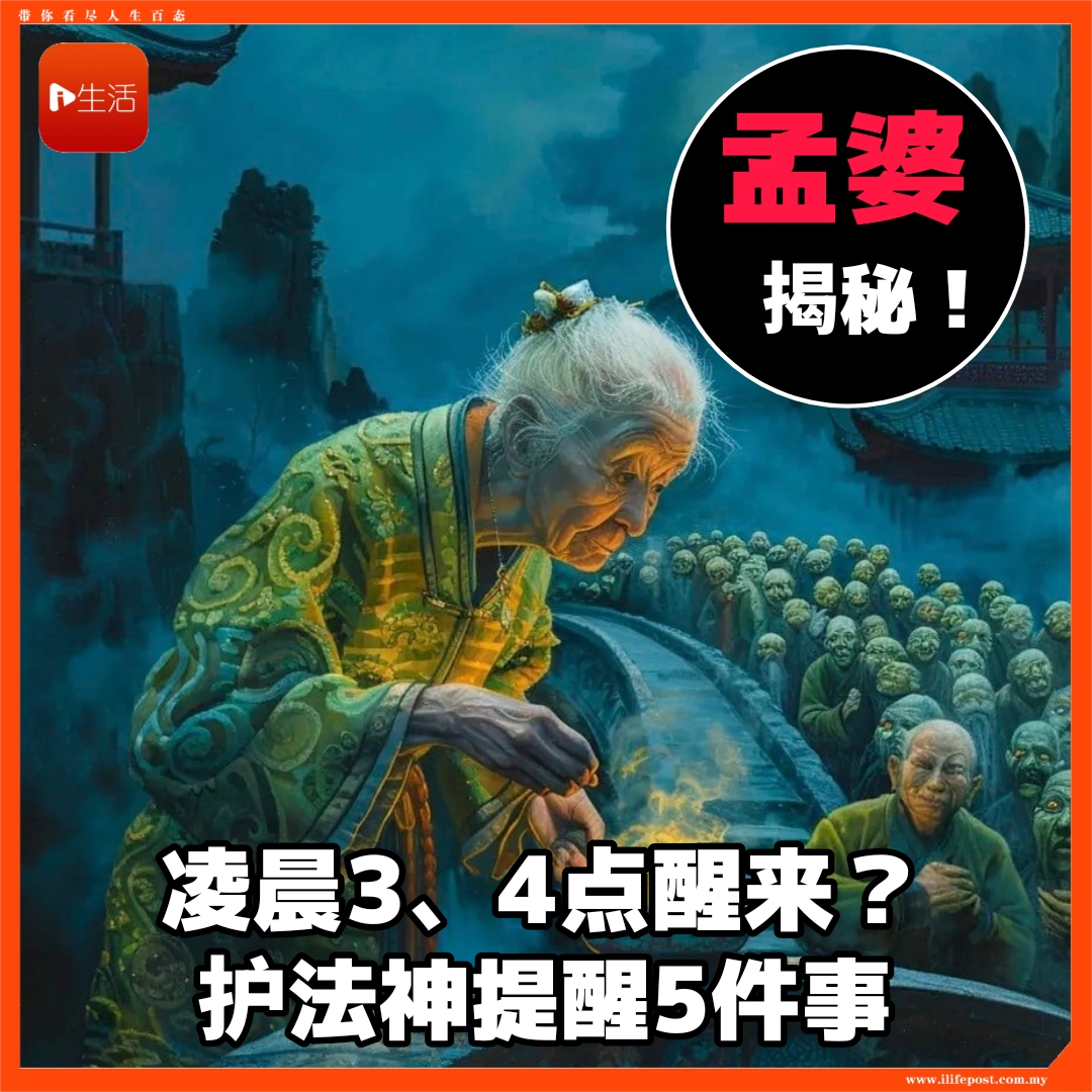 孟婆揭秘！ 凌晨3、4点醒来？    护法神提醒5件事