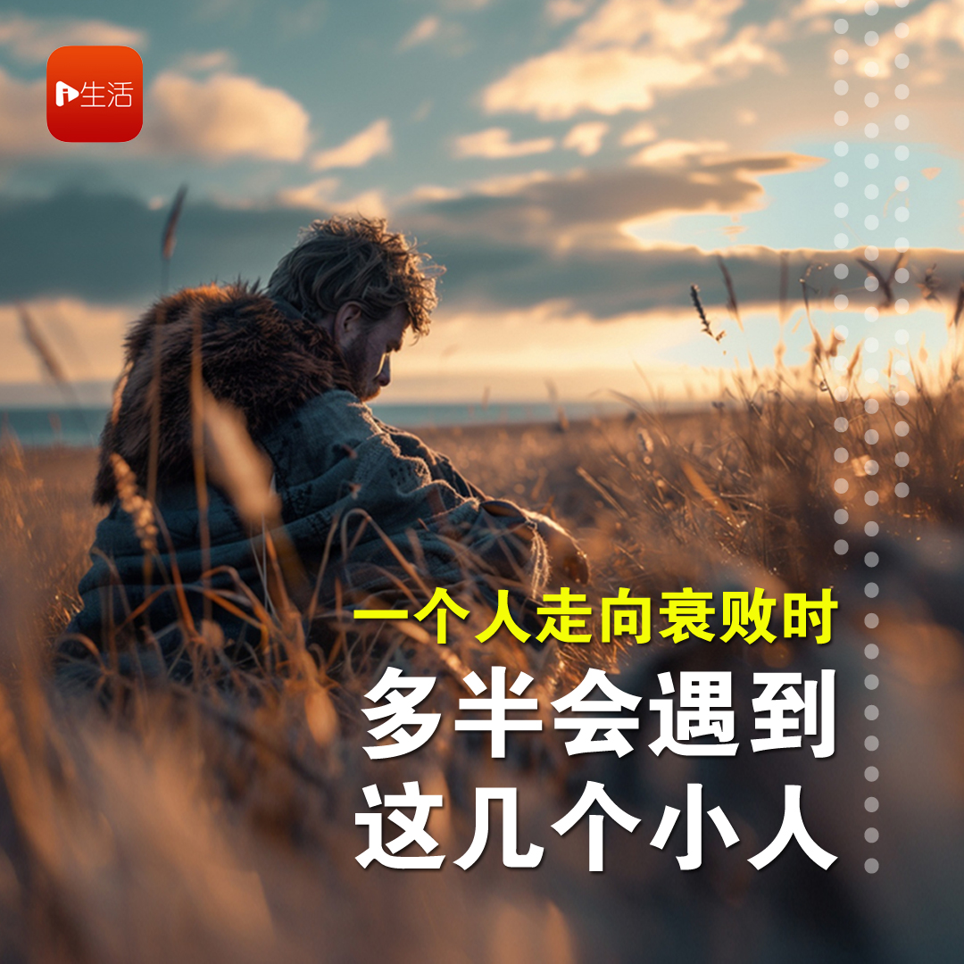 一个人走向衰败时，多半会遇到这几个小人