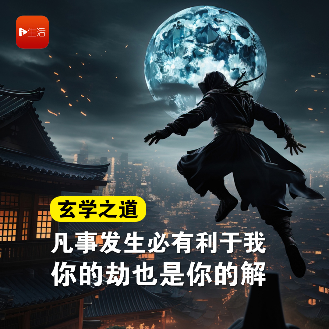 玄学之道：凡事发生必有利于我，你的劫也是你的解！