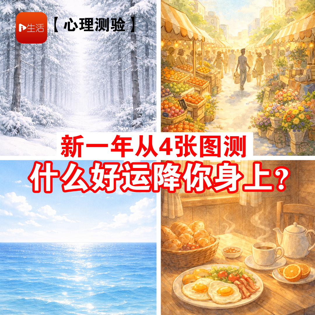 【心理测验】新的一年，会有什么样的好运降临在你身上