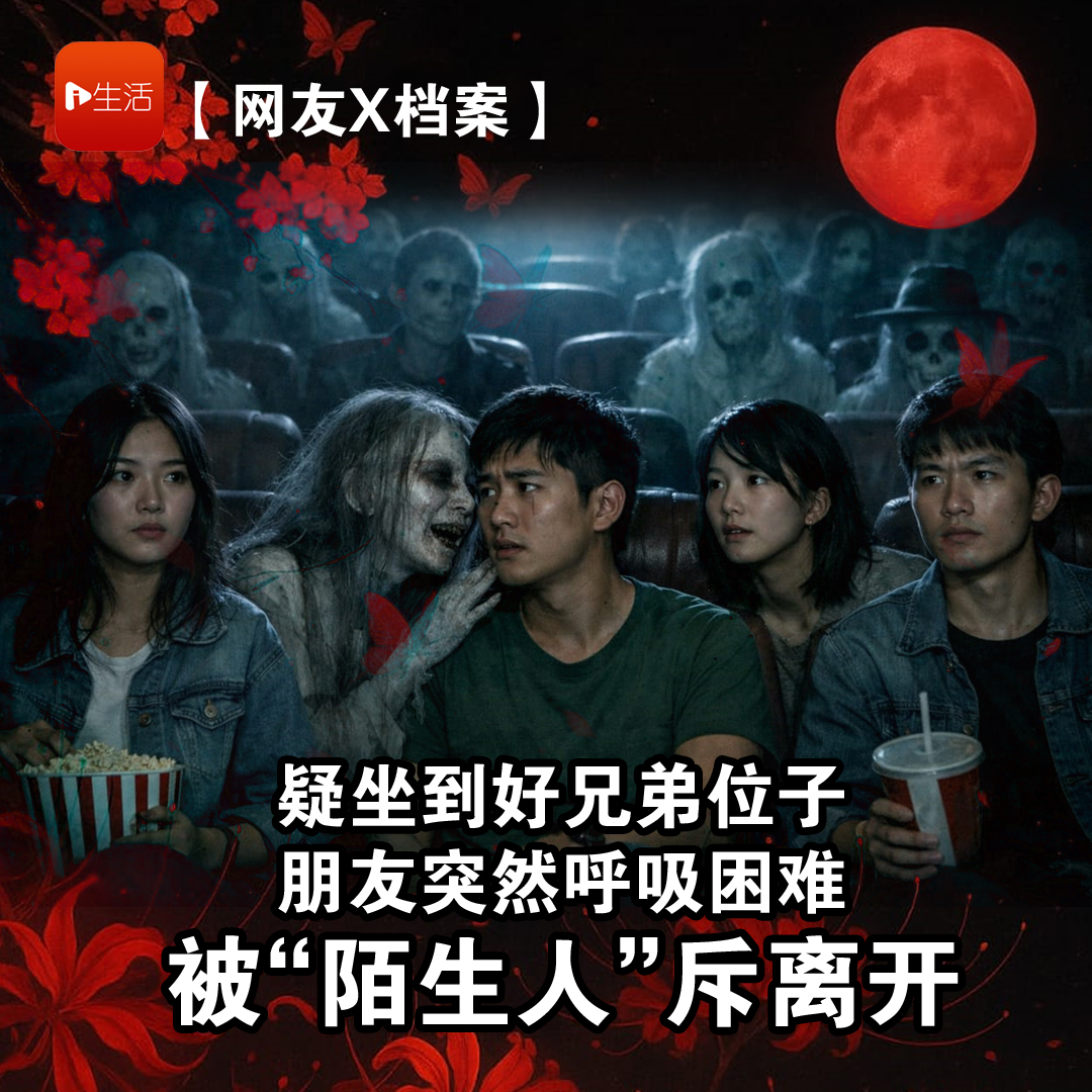 【网友X档案】看电影突然有陌生人叫自己快点离开戏院　原因极恐怖